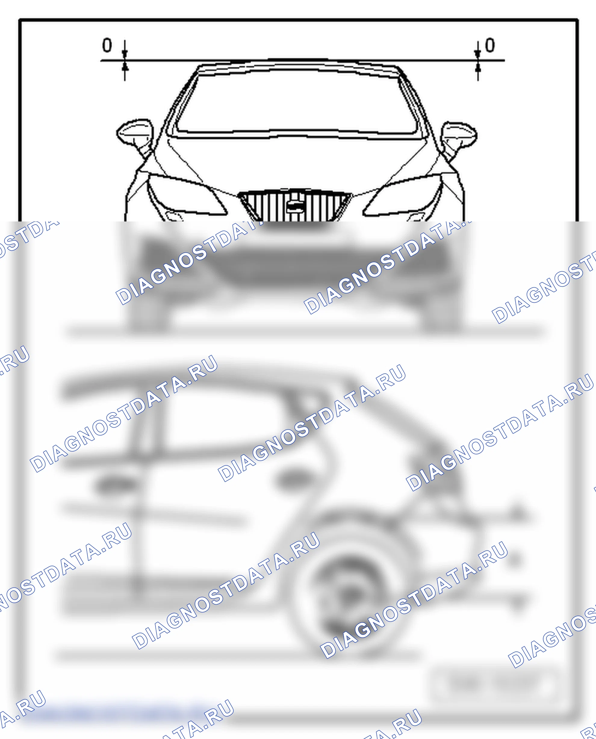 Как отрегулировать углы установки колёс. SEAT Alhambra Ii