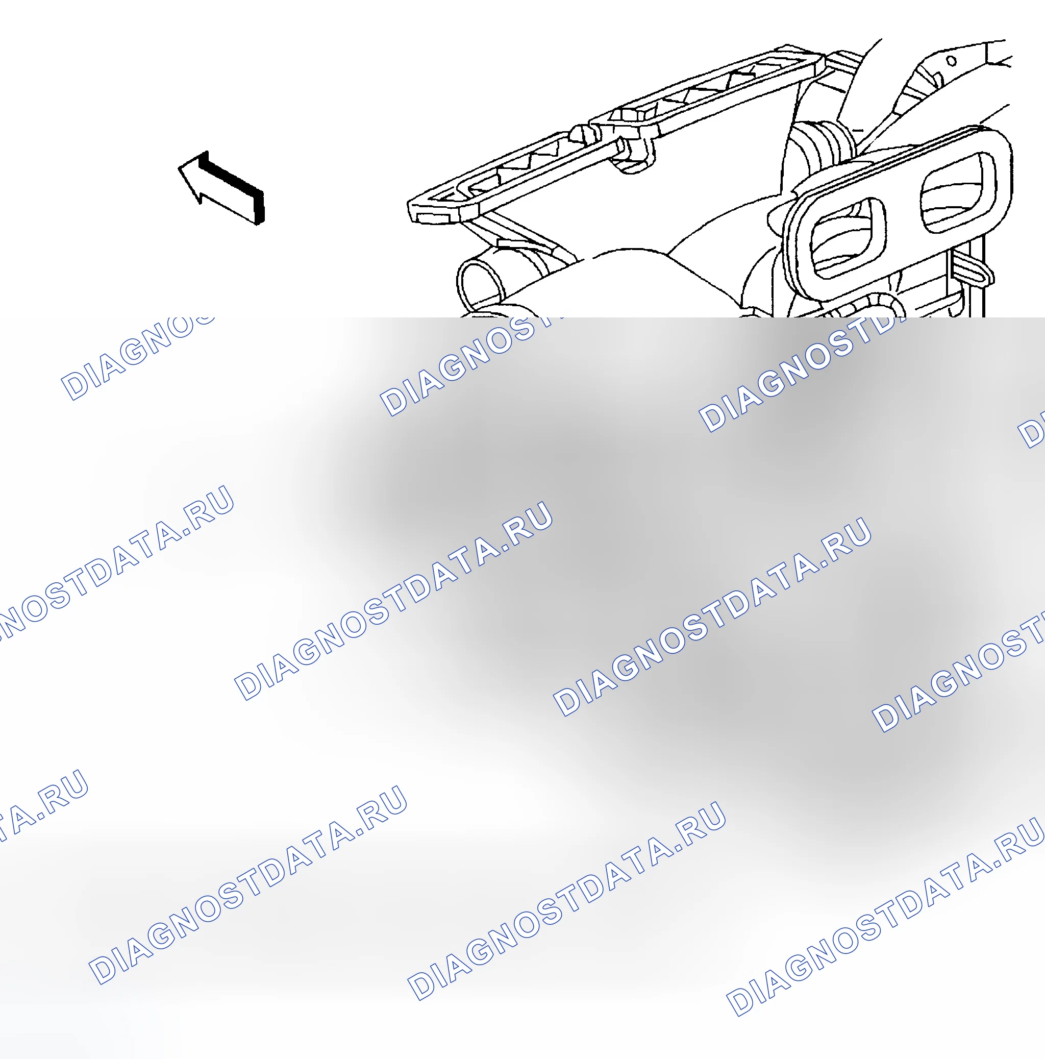 Рис. 60. Chevrolet TrailBlazer I рестайлинг