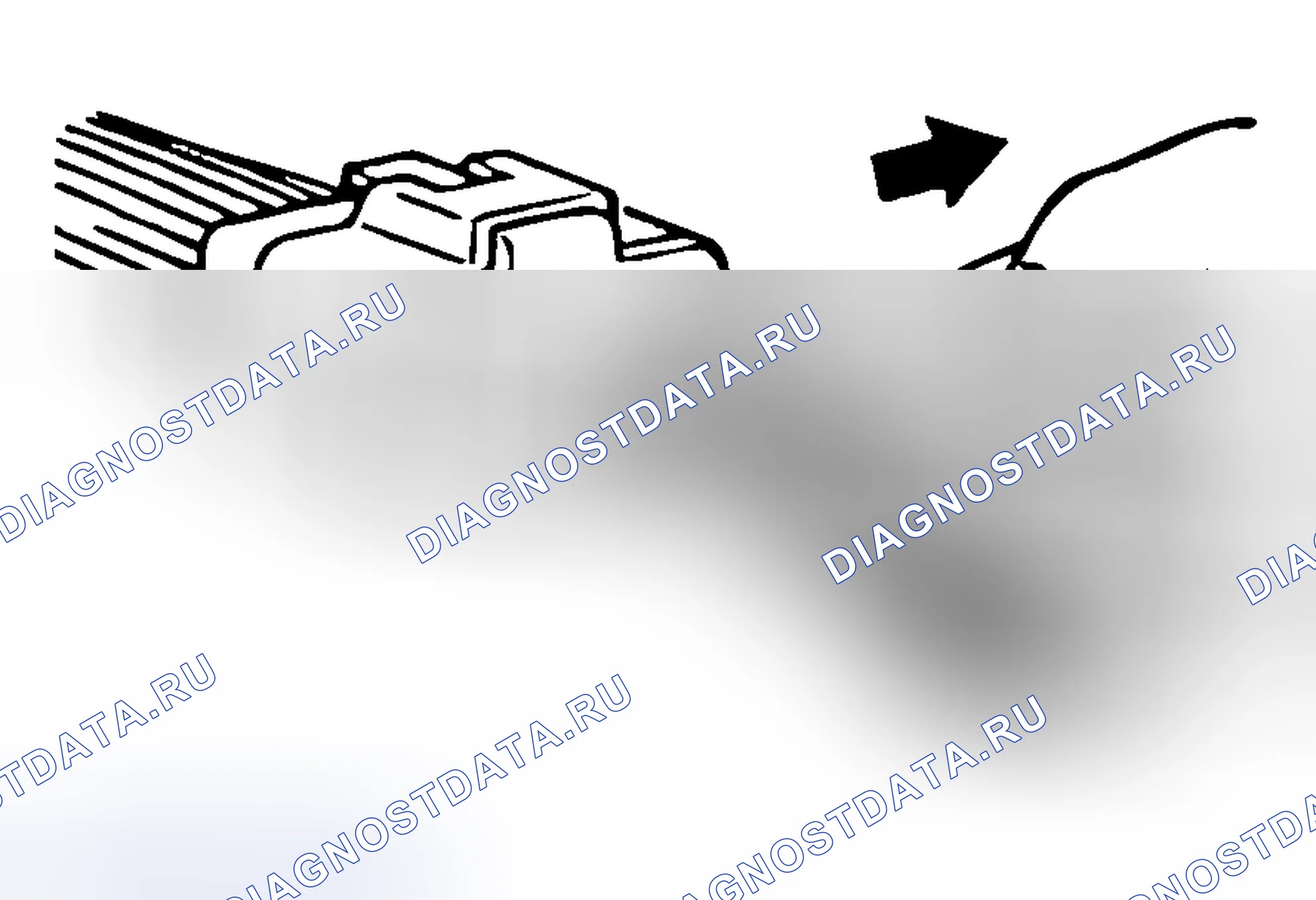 Рис. 20: ПРОВЕРКА ШТЫРЕЙ РАЗЪЕМА. Mitsubishi Outlander I