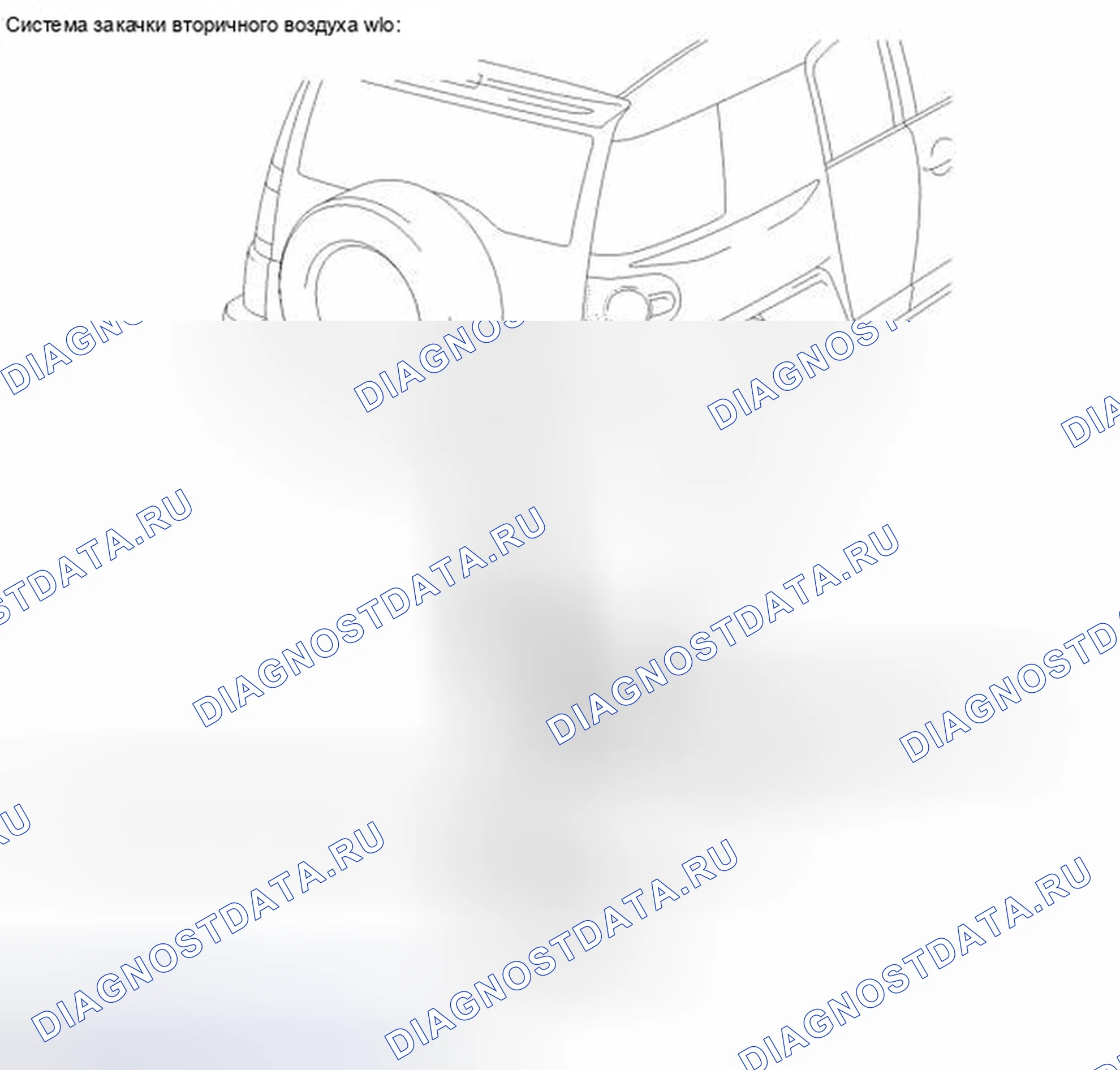 Рис. 98: ИЛЛЮСТРАЦИЯ. Toyota FJ Cruiser I