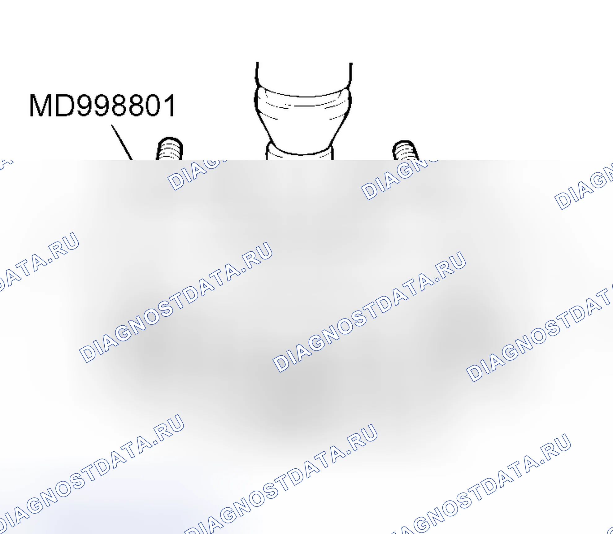Рис. 317: < < A > > СНЯТИЕ КОНИЧЕСКОГО РОЛИКОПОДШИПНИКА. Mitsubishi Lancer IX рестайлинг