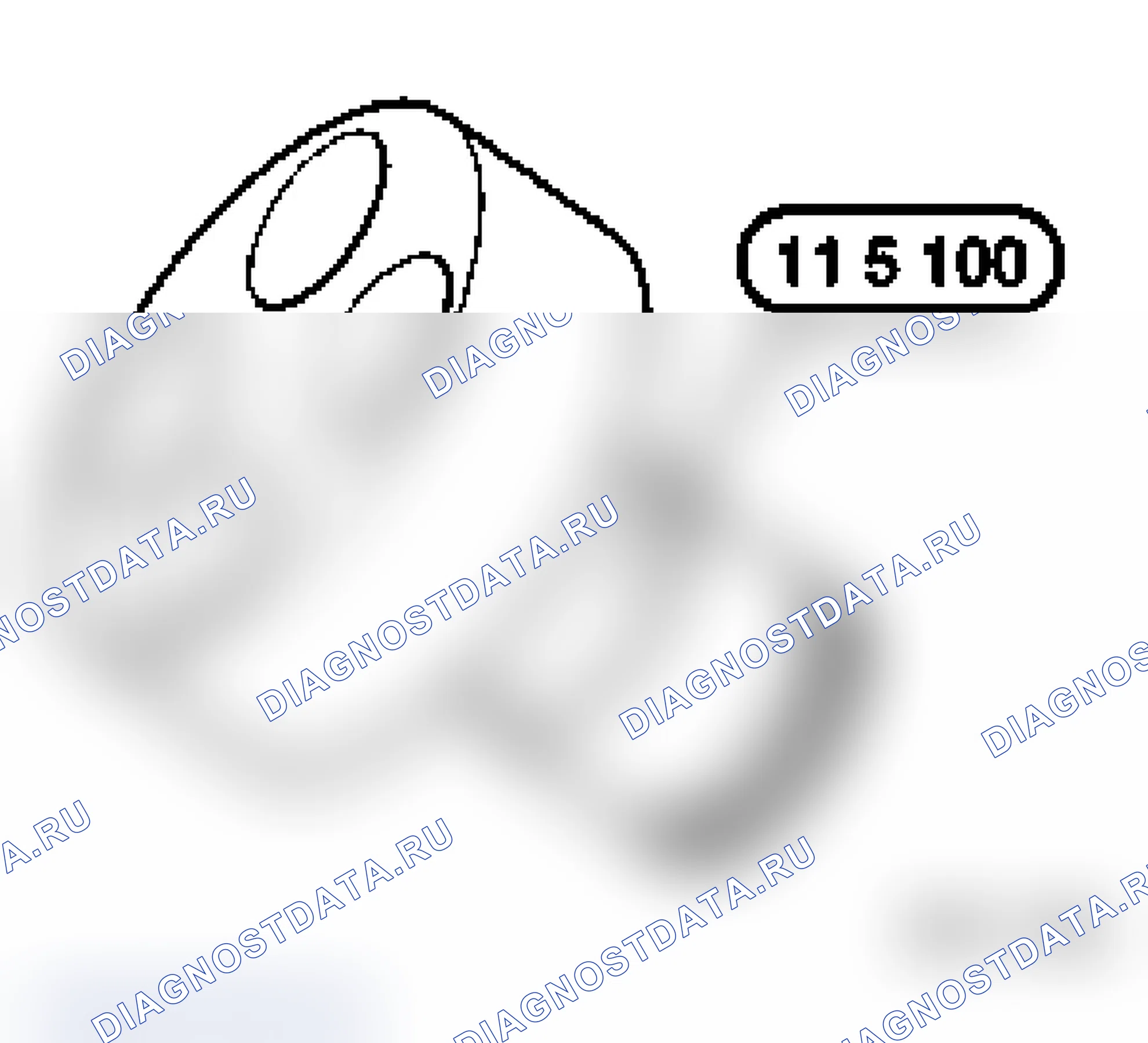 Рис. 551: 11 34 004 Проверка зазора клапана (S50). BMW M3 E36