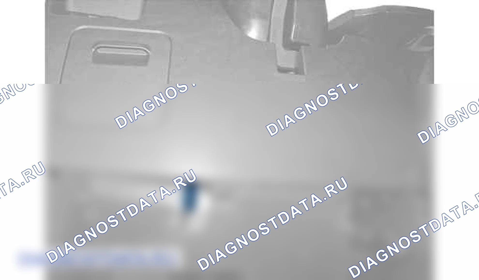 Представление: диагностический разъем - автомобиль CITROËN — d2am014d. Citroen C5 I