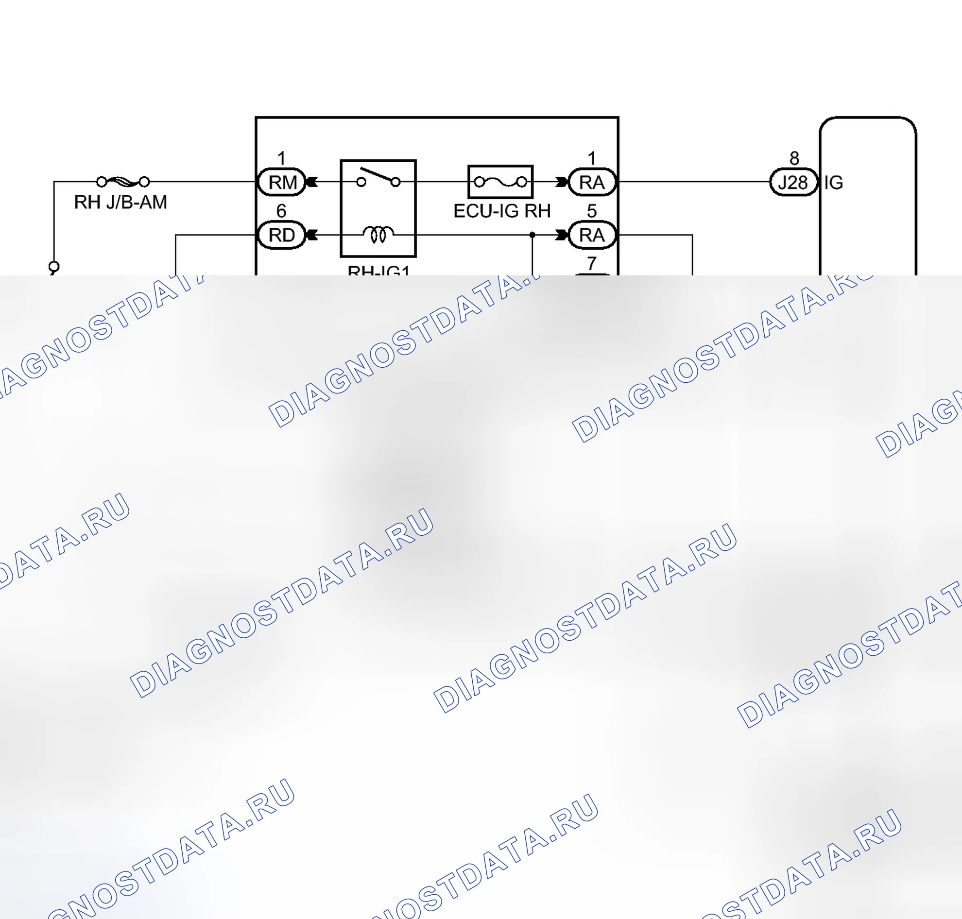 Рис. 61: электросхема. Lexus IS F I
