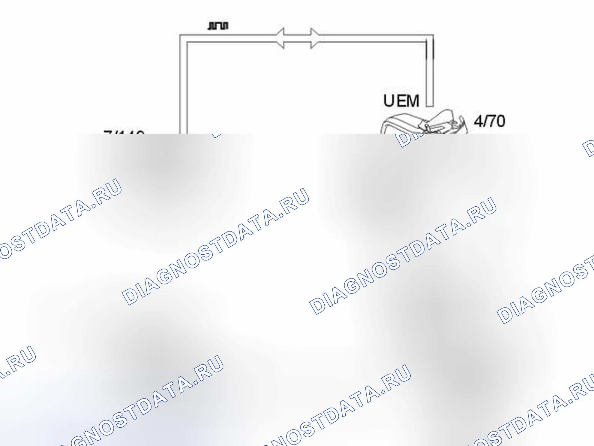 Рис. 538: Модуль датчика дождя (RSM). Volvo S60 I