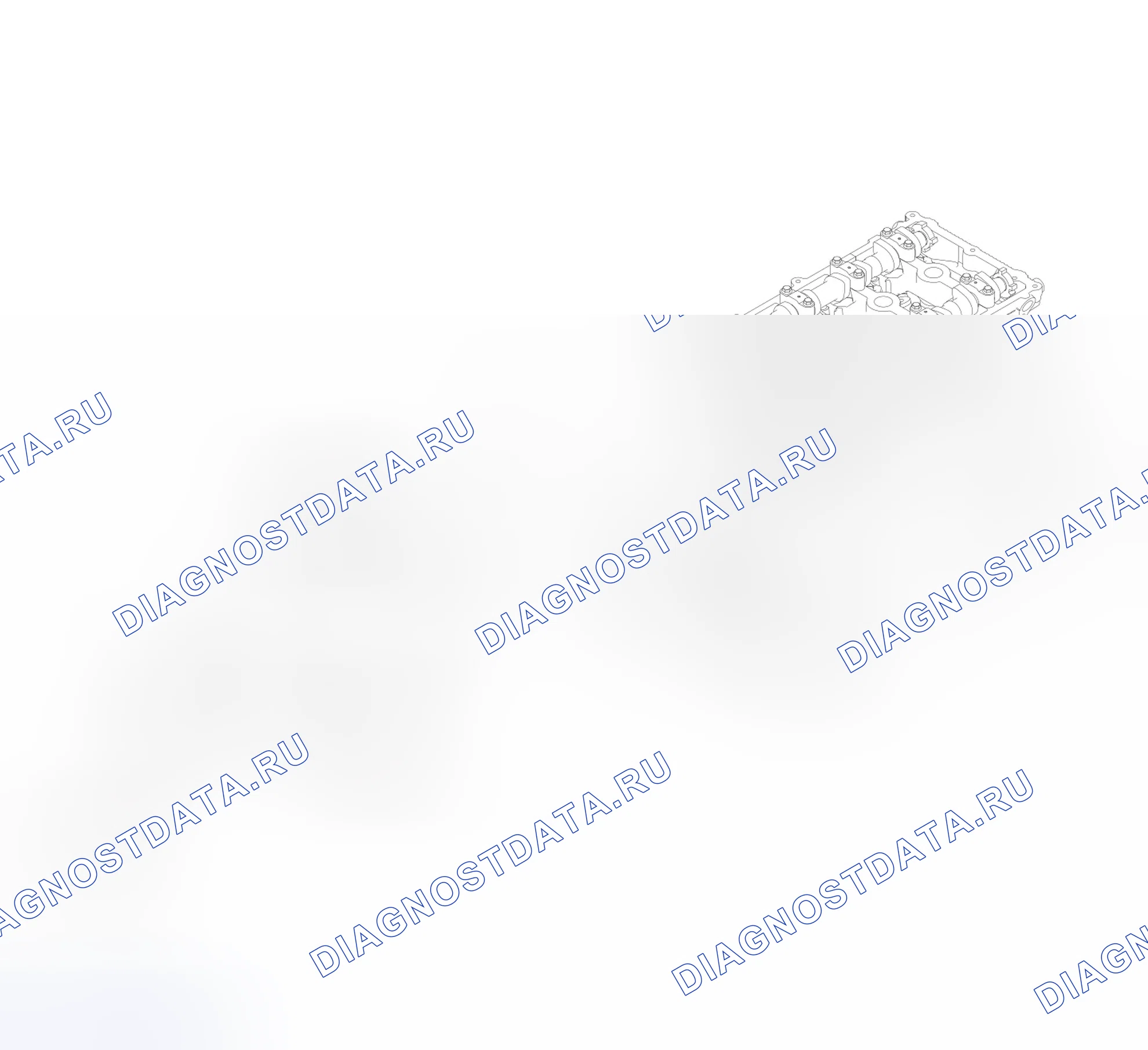 Схема расположения водяного насоса — Great Wall Wingle-5-Cng. Great-Wall Wingle 5 CNG I