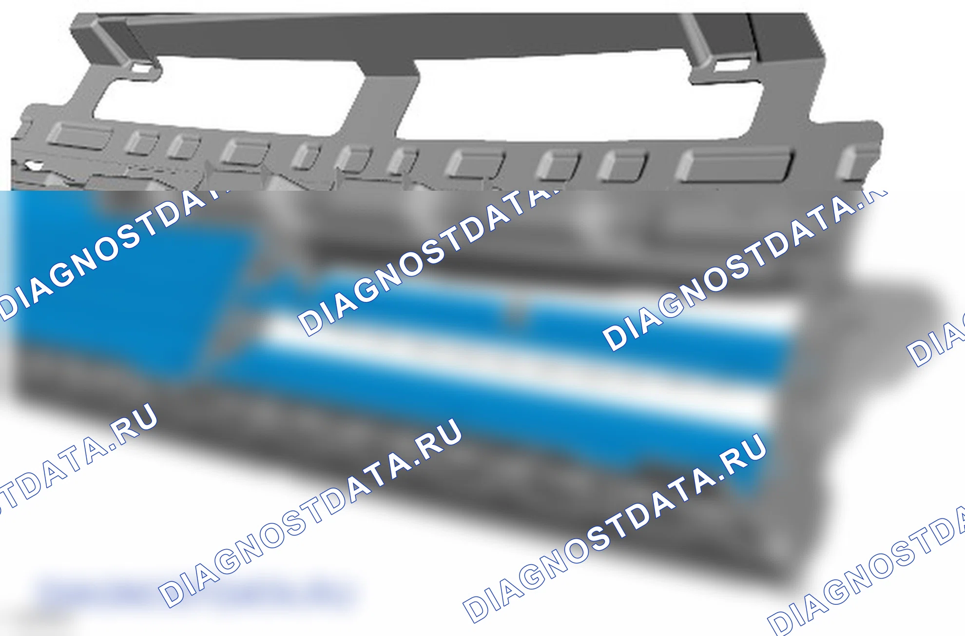 Разборка и сборка активных жалюзи радиатора. Ford Mondeo V