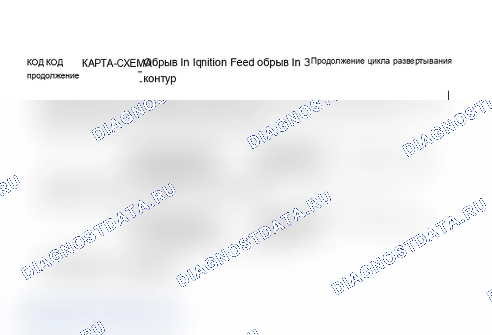 Рис. 45: КОД 34. ДИАГРАММА 1. Продолжение подачи разомкнутого контура зажигания 1 в контур развертывания. Isuzu Impulse II