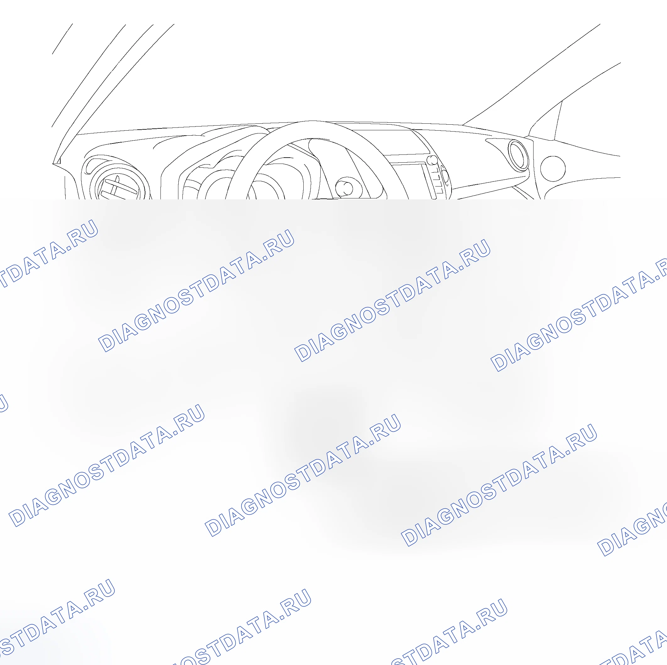 Рис. 305: КОМПОНЕНТЫ. Toyota RAV4 III