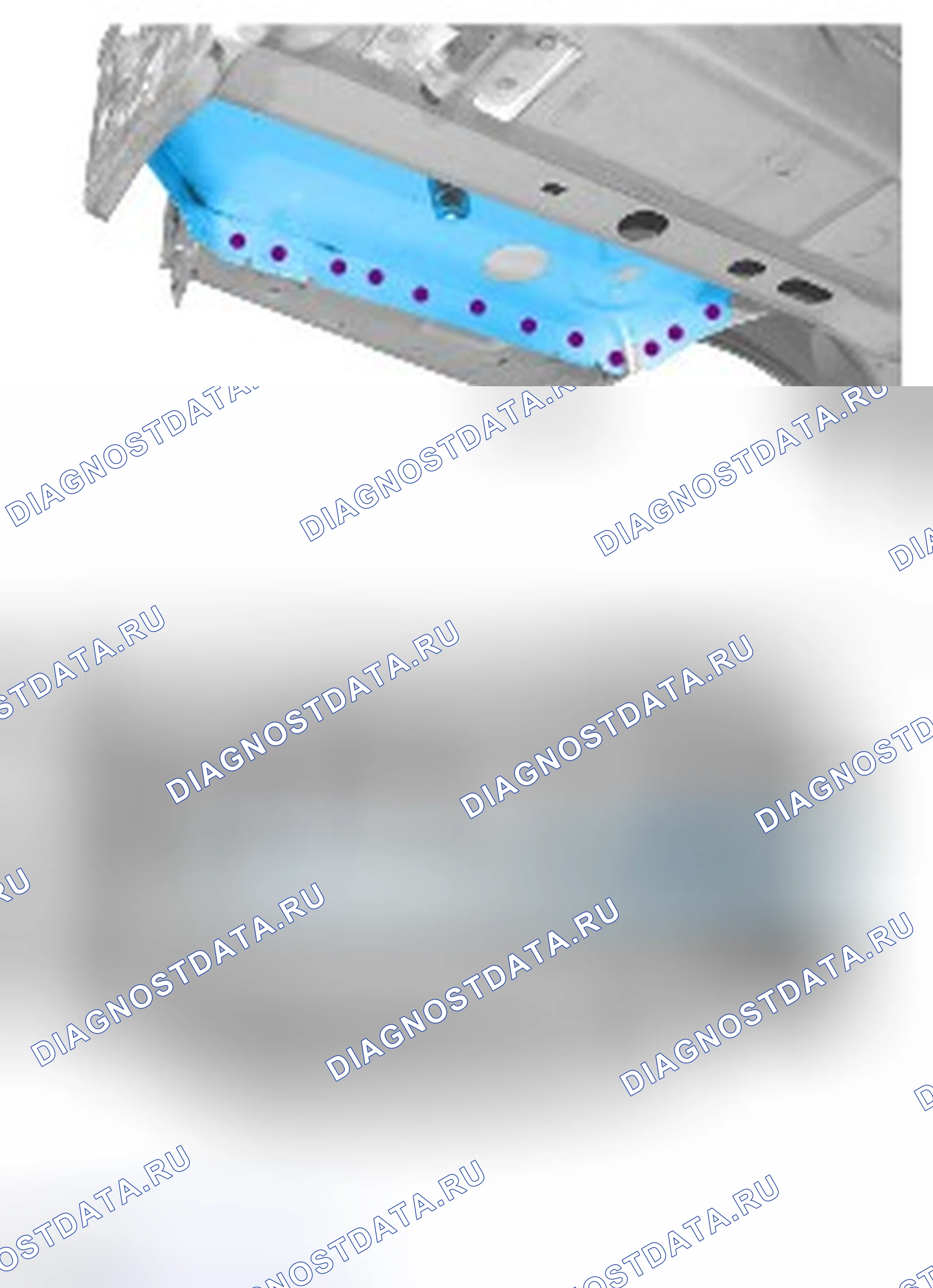 Как снять и установить заднюю панель пола. Ford Mondeo IV