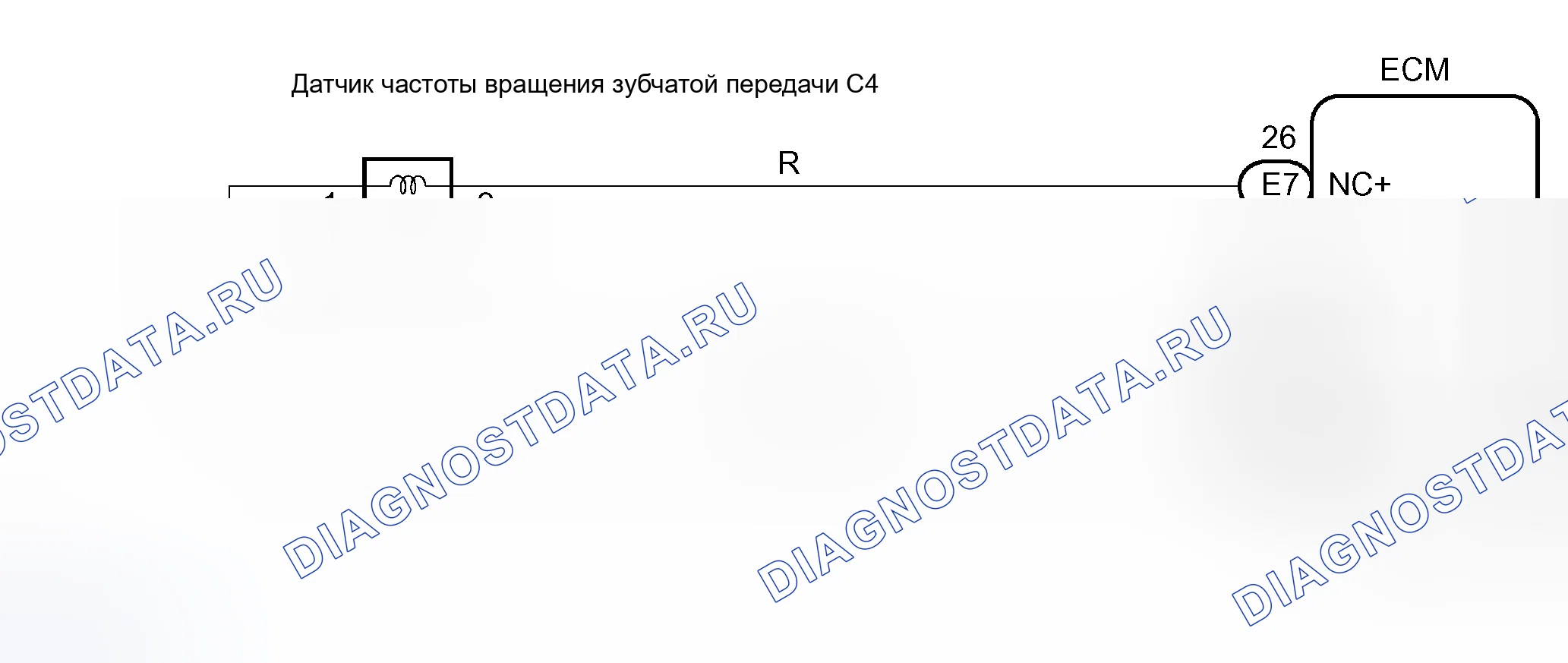 Рис. 68: электросхема. Toyota Sienna II