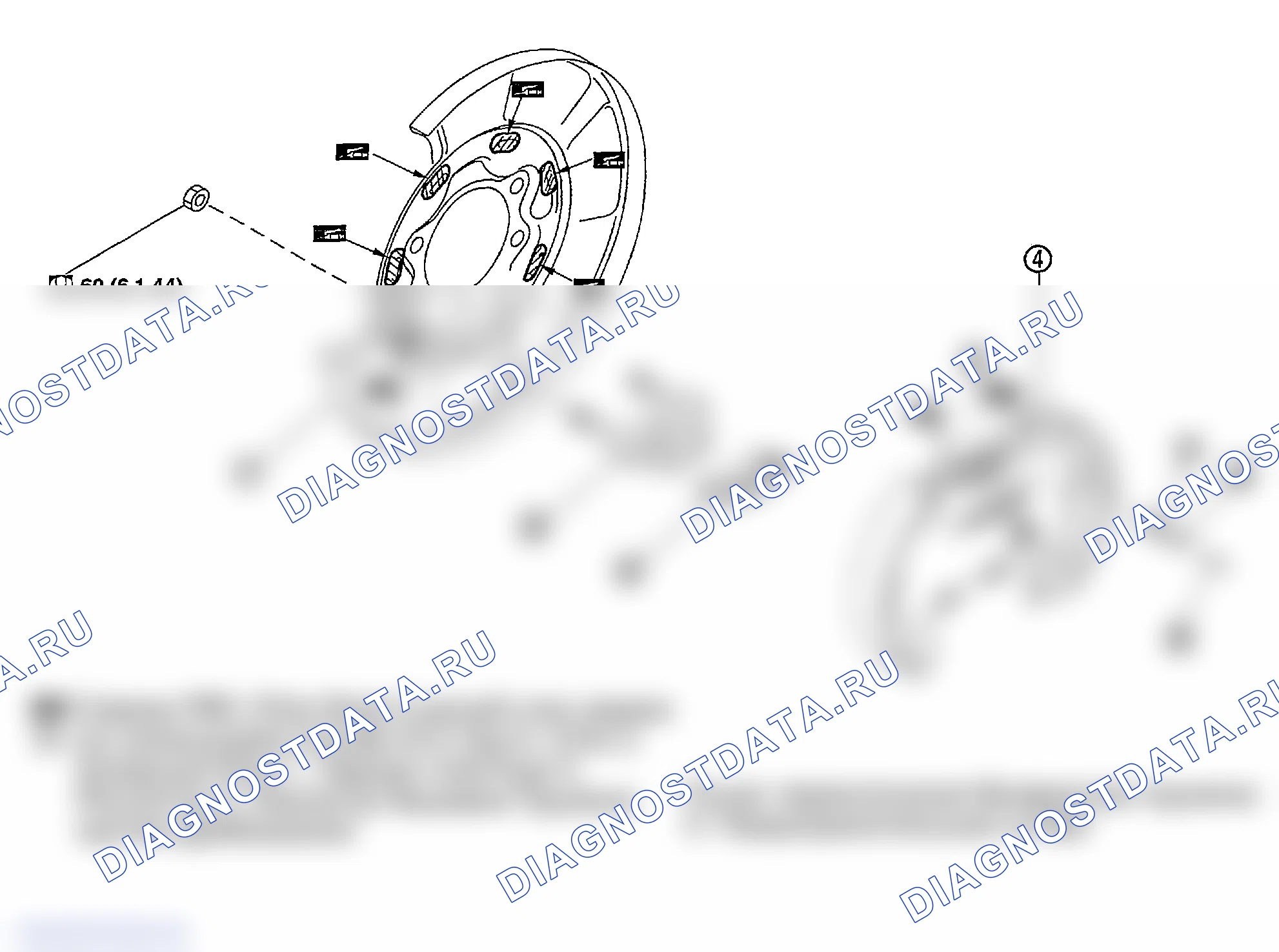 Рис. 6: КОМПОНЕНТЫ. Infiniti FX45 I