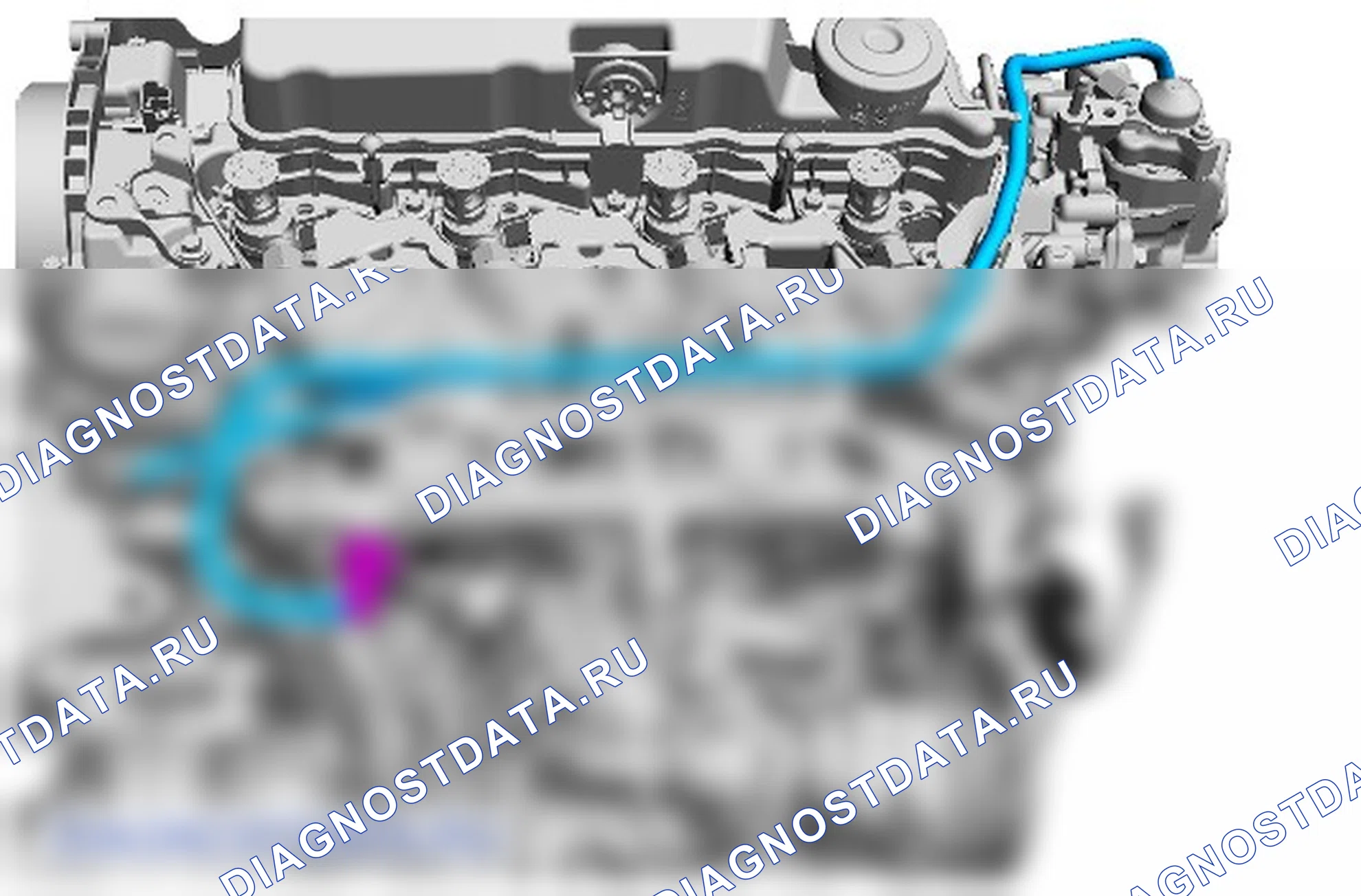 Как снять присоединяемые детали двигателя. Ford S-MAX II