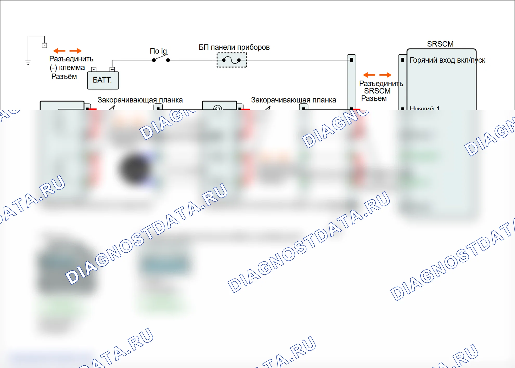 B1482: Слишком низкое сопротивление подушки безопасности водителя (2-я ступень). Hyundai Genesis BH