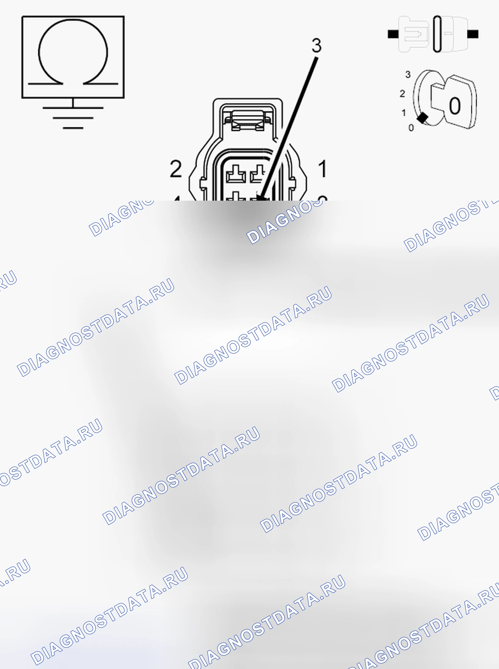 Рис. 455: ДИАГНОСТИЧЕСКИЙ ТЕСТ. Jeep Grand Cherokee WK2