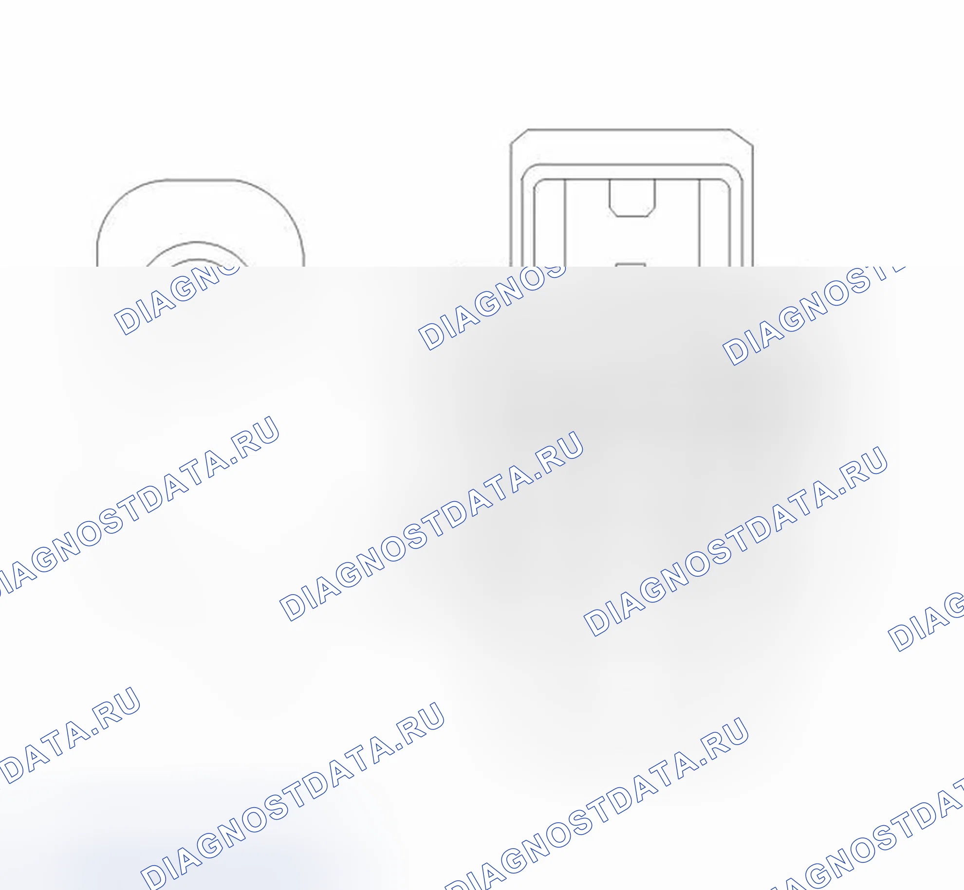Рис. 2: Блок реле X70A - под капотом, вид сверху (LUV). Chevrolet Sonic I