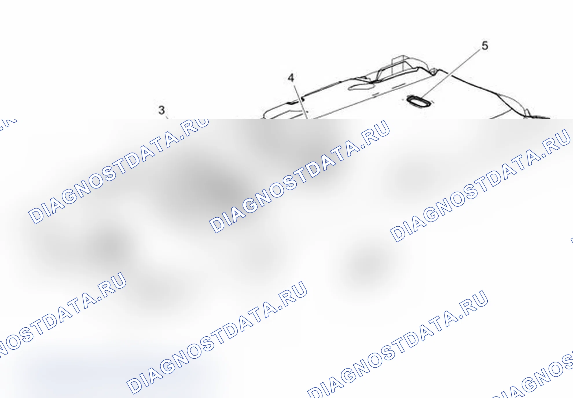 Рис. 42: Подфарник. Chevrolet Express G1500 