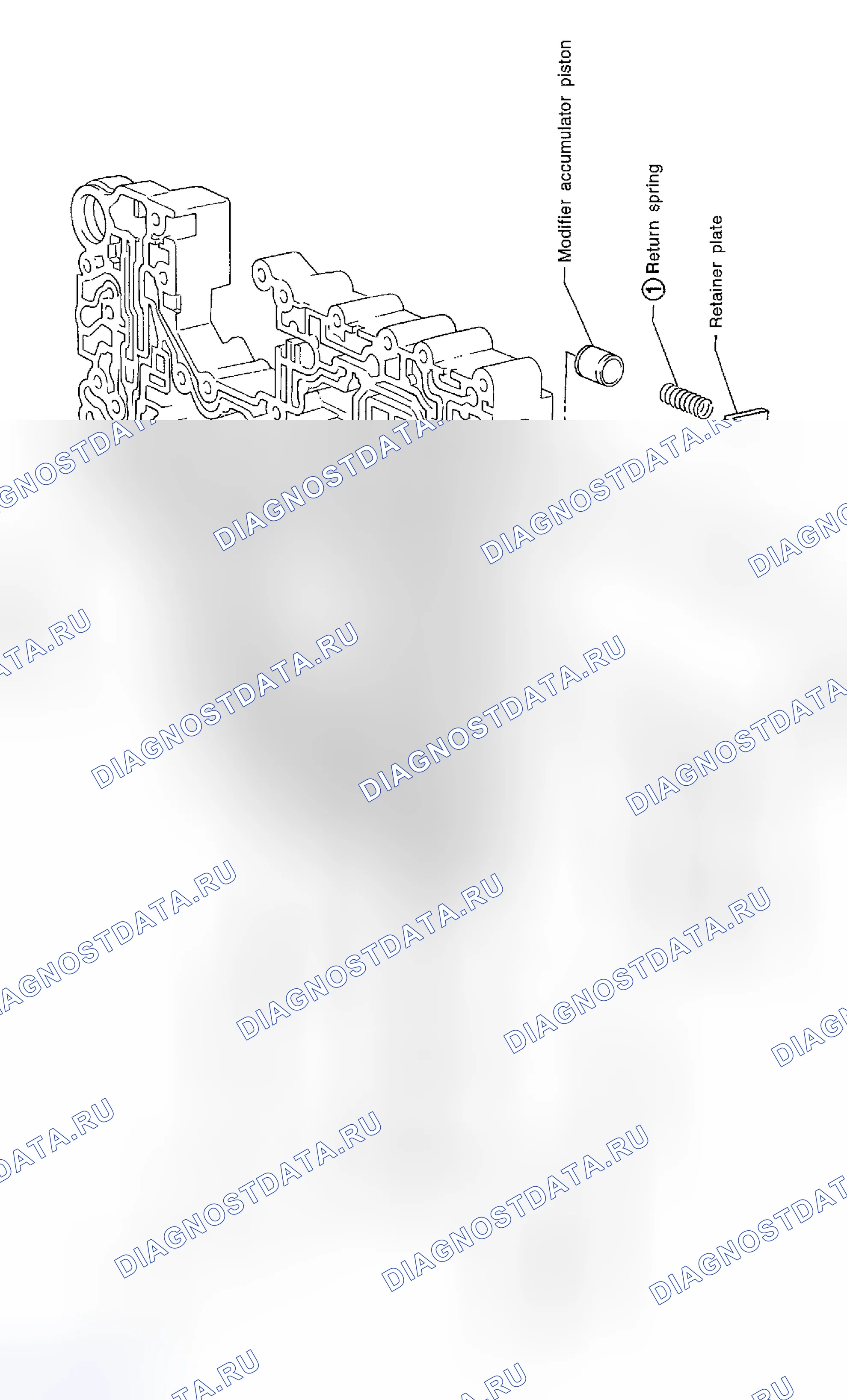 Рис. 1145: Компоненты. Honda Odyssey (North America) I