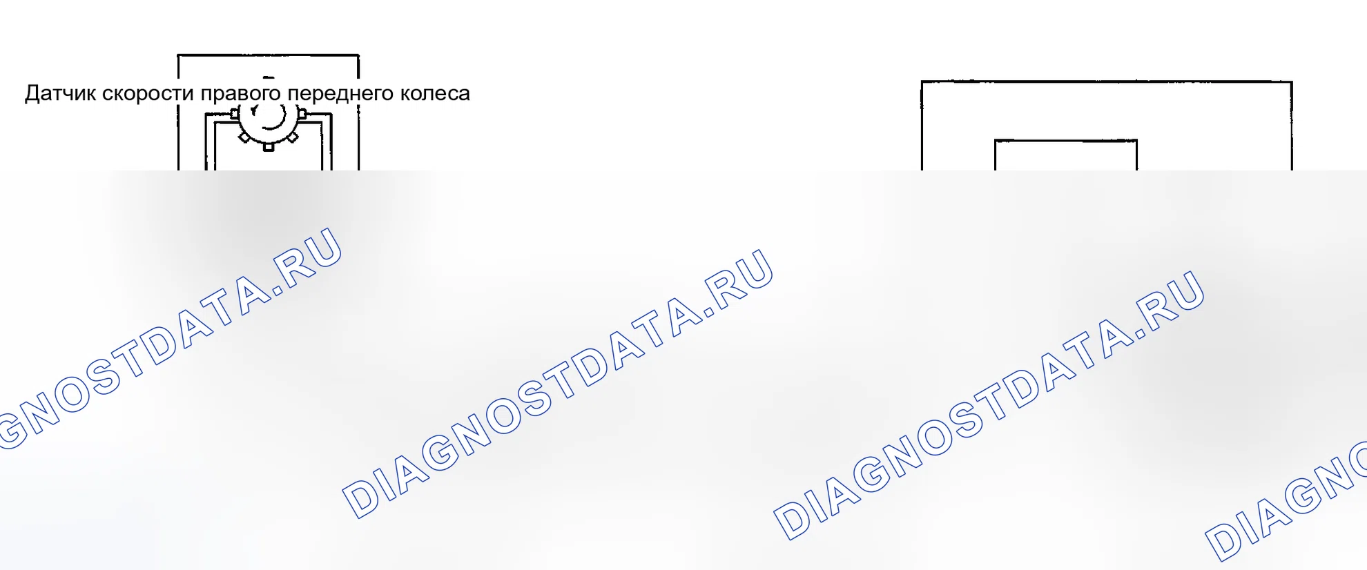 Рис. 46: расшифровка кода ошибки C0022: входной сигнал датчика скорости правого переднего колеса = 0. Suzuki Verona I