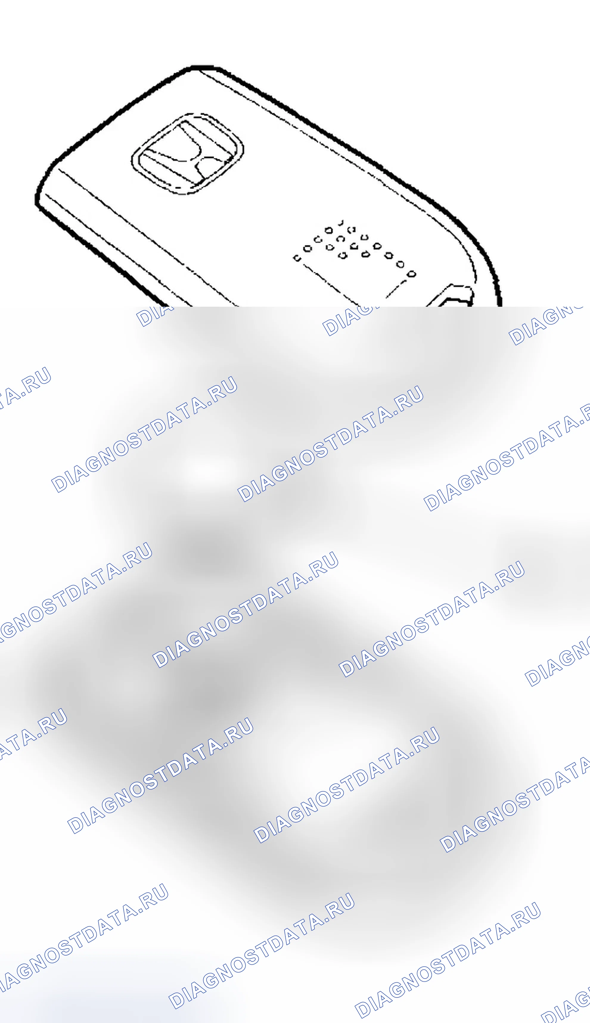 Рис. 163: Без HDS. Honda Odyssey I