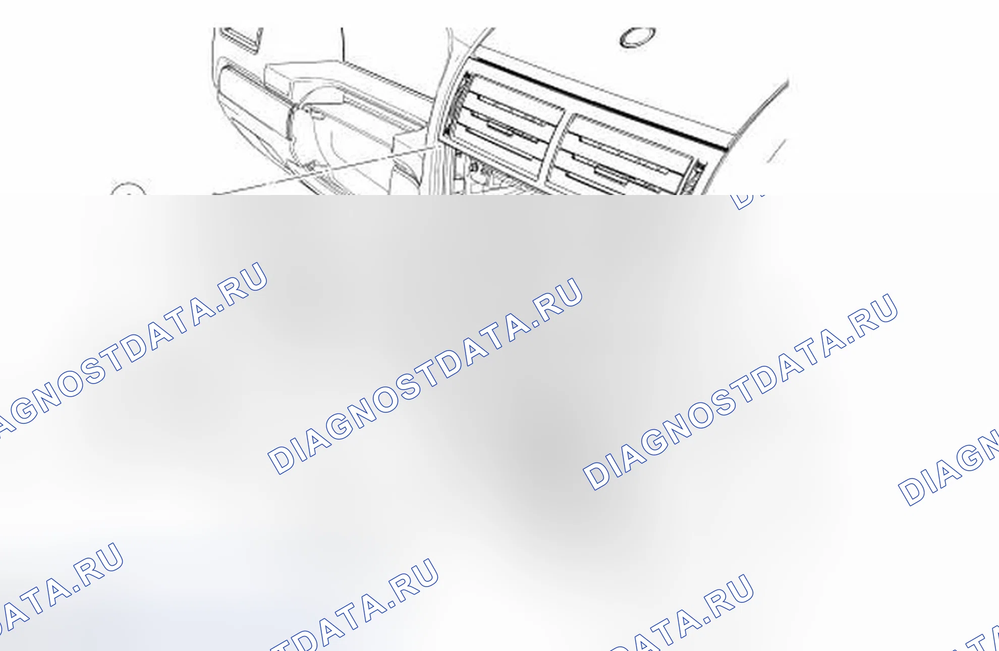 Рис. 87: Индикатор деактивации подушки безопасности пассажира (PAD). Ford Fusion I рестайлинг