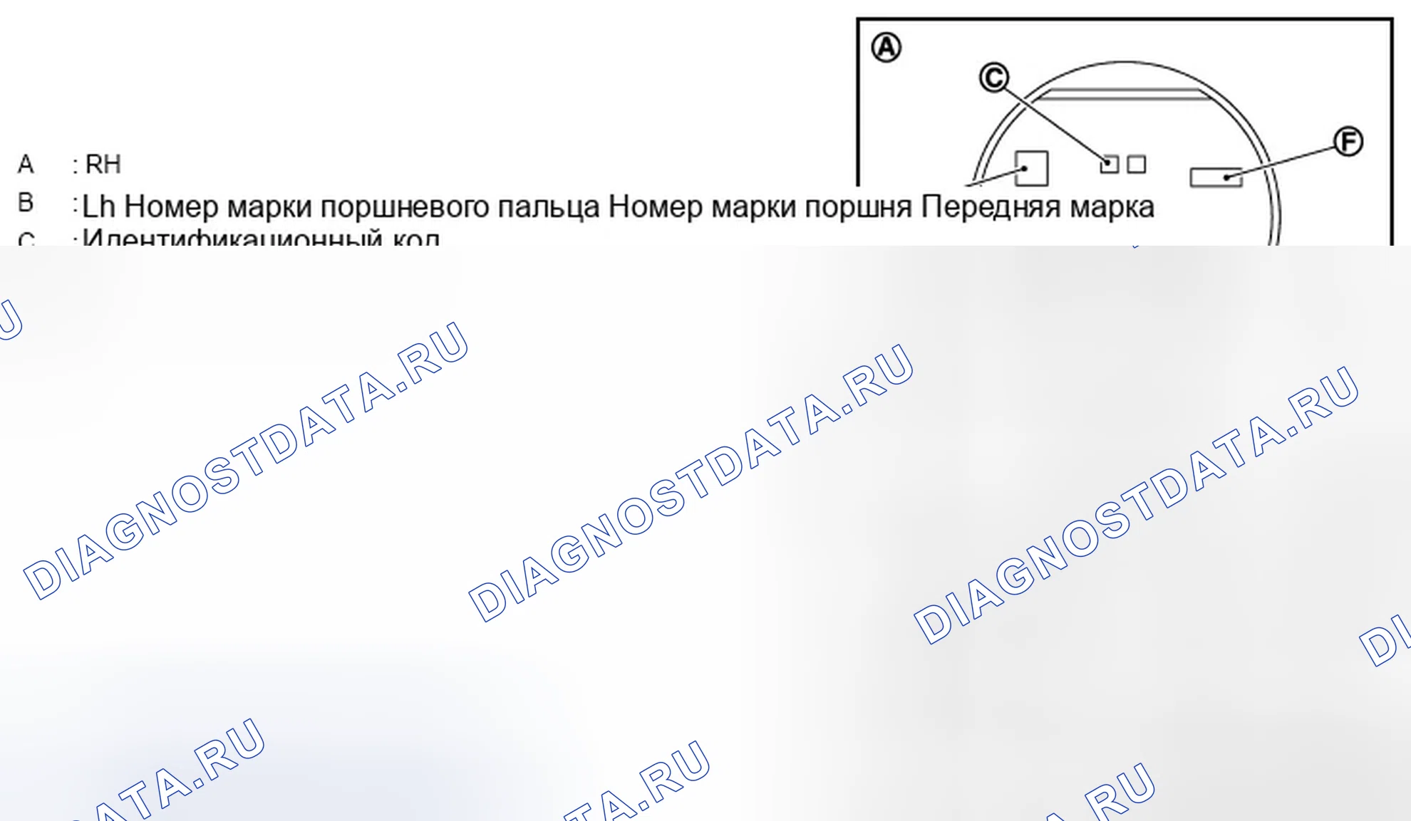 Рис. 305: ПРИ ПОВТОРНОМ ИСПОЛЬЗОВАНИИ БЛОКА ЦИЛИНДРОВ. Infiniti QX50 I