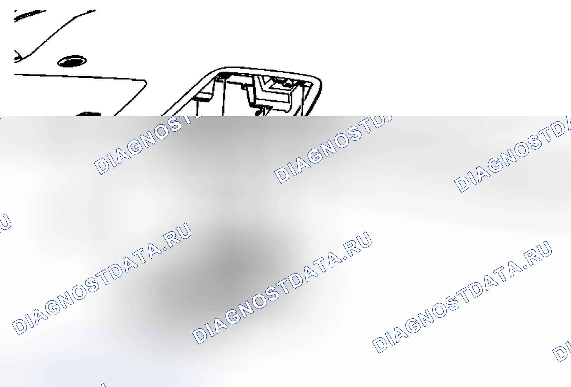 Рис. 100: Замена консоли крыши. Chevrolet Equinox II
