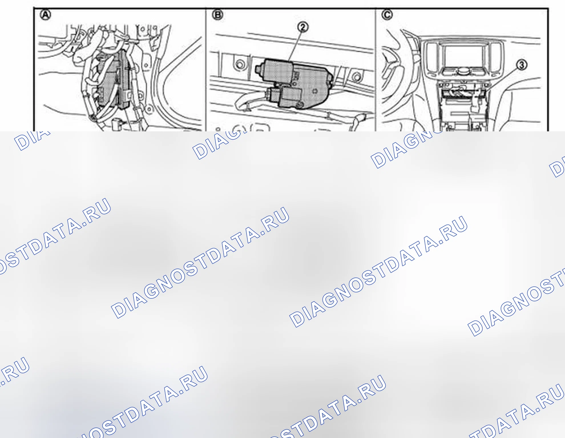 Рис. 167: Расположение компонентов. Infiniti EX35 I