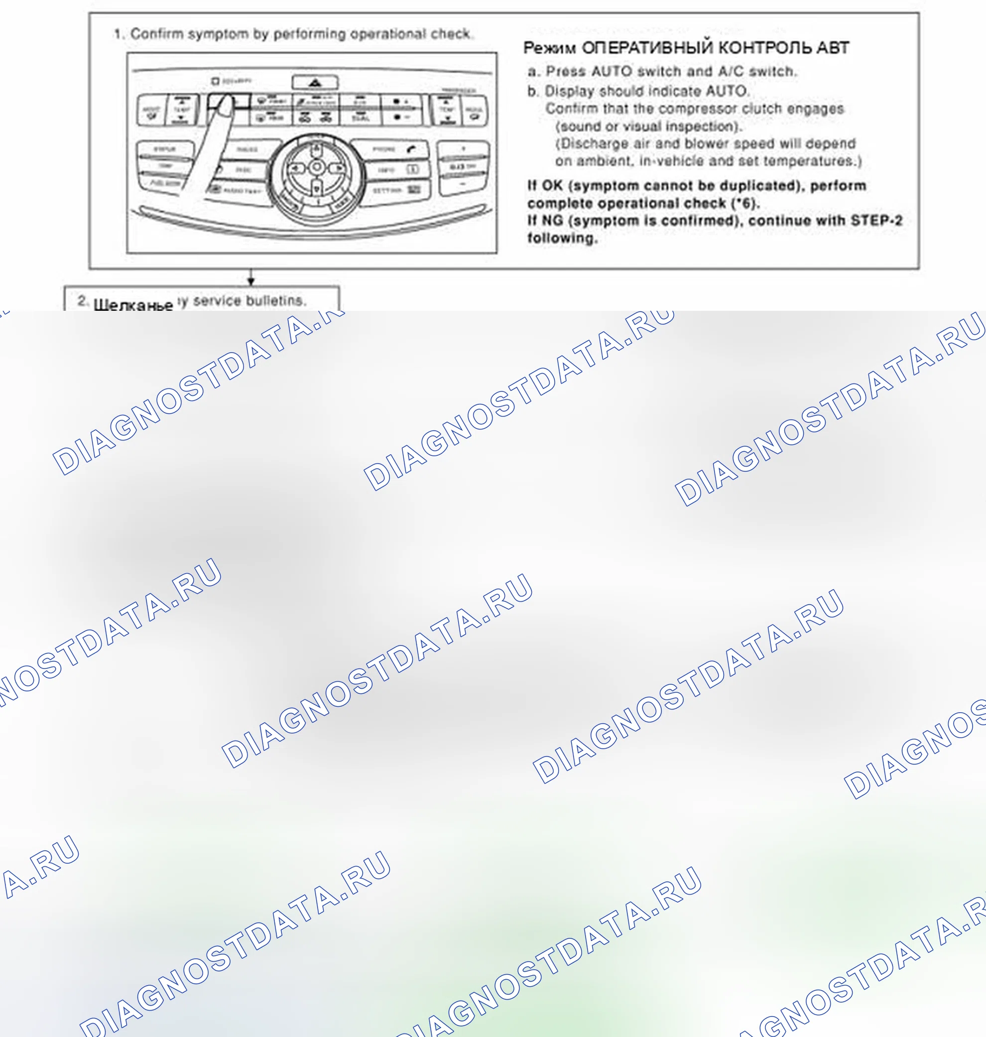 Рис. 224: КОНТРОЛЬНЫЙ ПОТОК. Infiniti M45 III рестайлинг