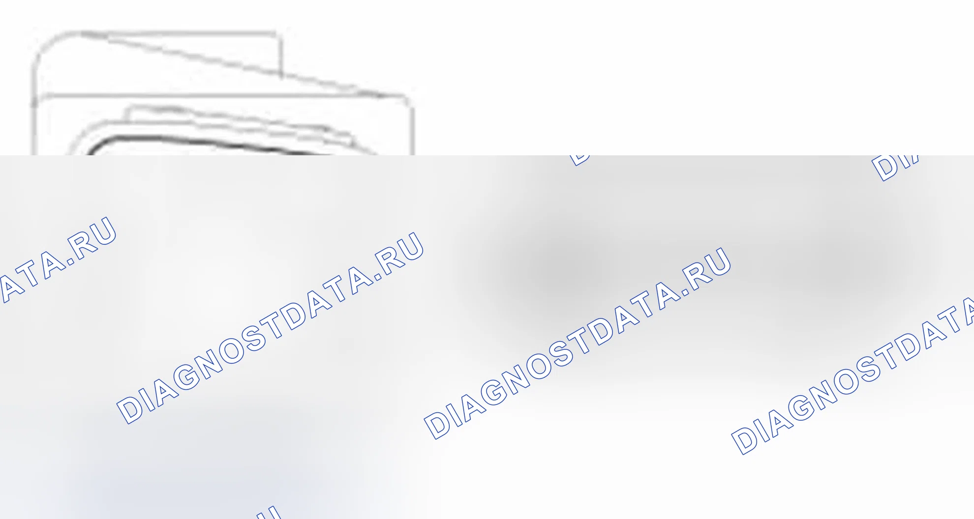 Рис. 5: Измерительное напряжение. Hyundai Equus II