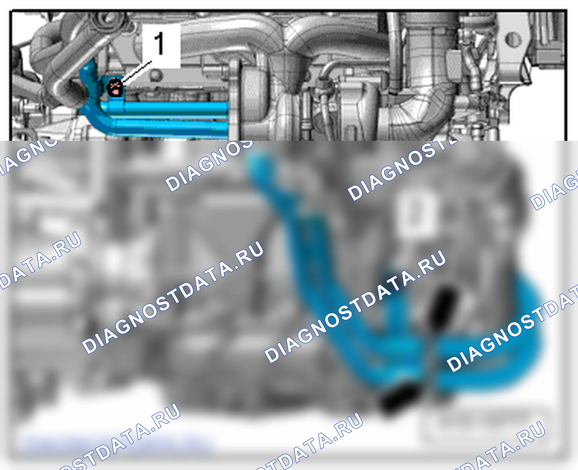 Турбонагнетатель (1,8/112; 118 кВт TSI; 2,0/147 кВт TSI). Skoda Octavia Ii