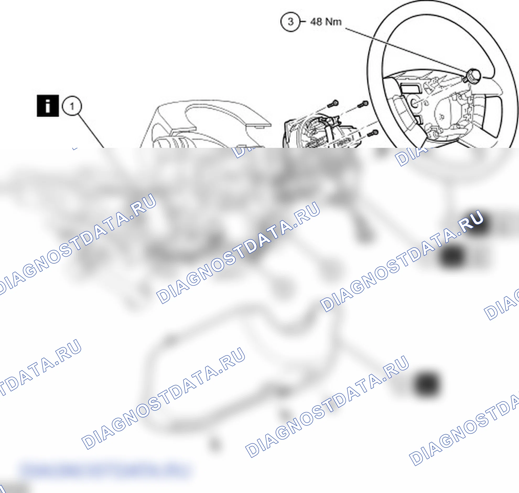 Как снять и установить часовую пружину. Ford C-MAX I рестайлинг