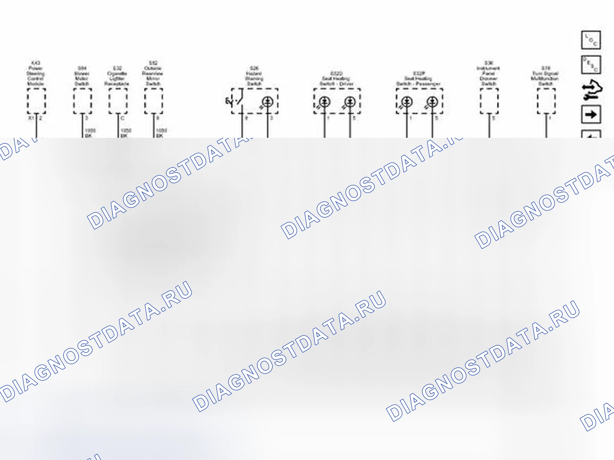 Рис. 81: Схемы соединений G201 и G202. Chevrolet Spark M300