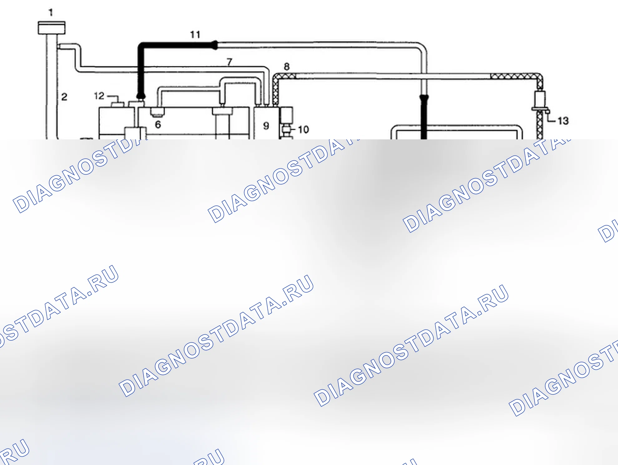 Рис. 1: КОМПОНЕНТЫ. Hyundai Azera I