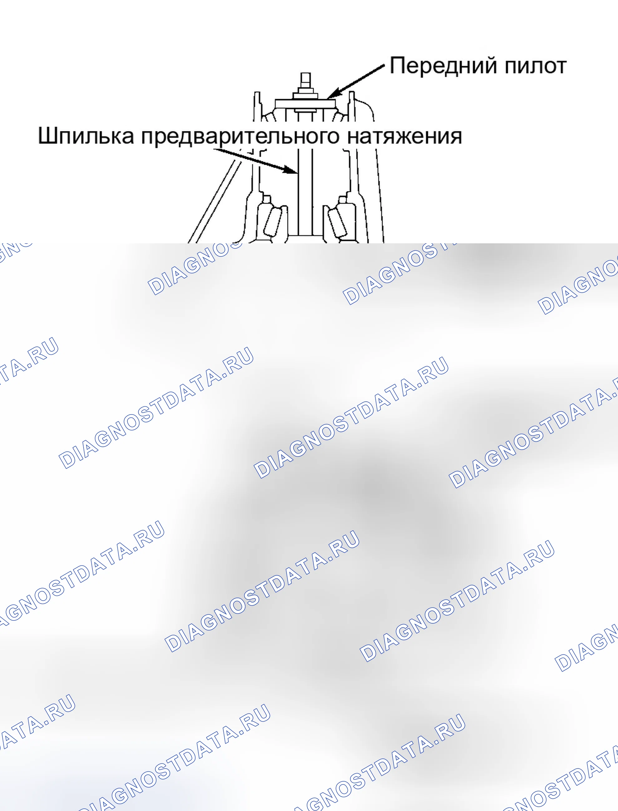 Рис. 1: Повторная сборка, установка и регулировка. Isuzu Trooper II