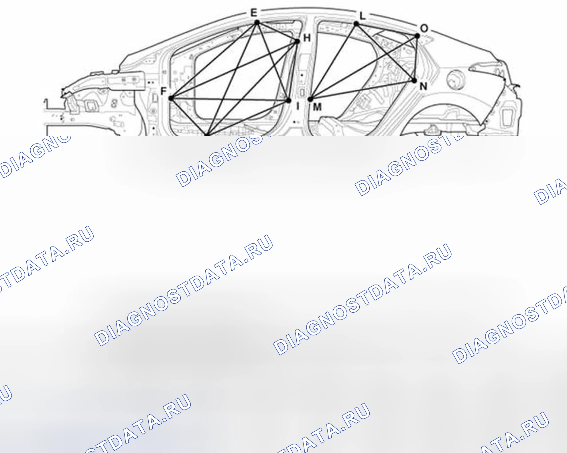 Рис. 12: Боковое тело B. Hyundai Elantra V