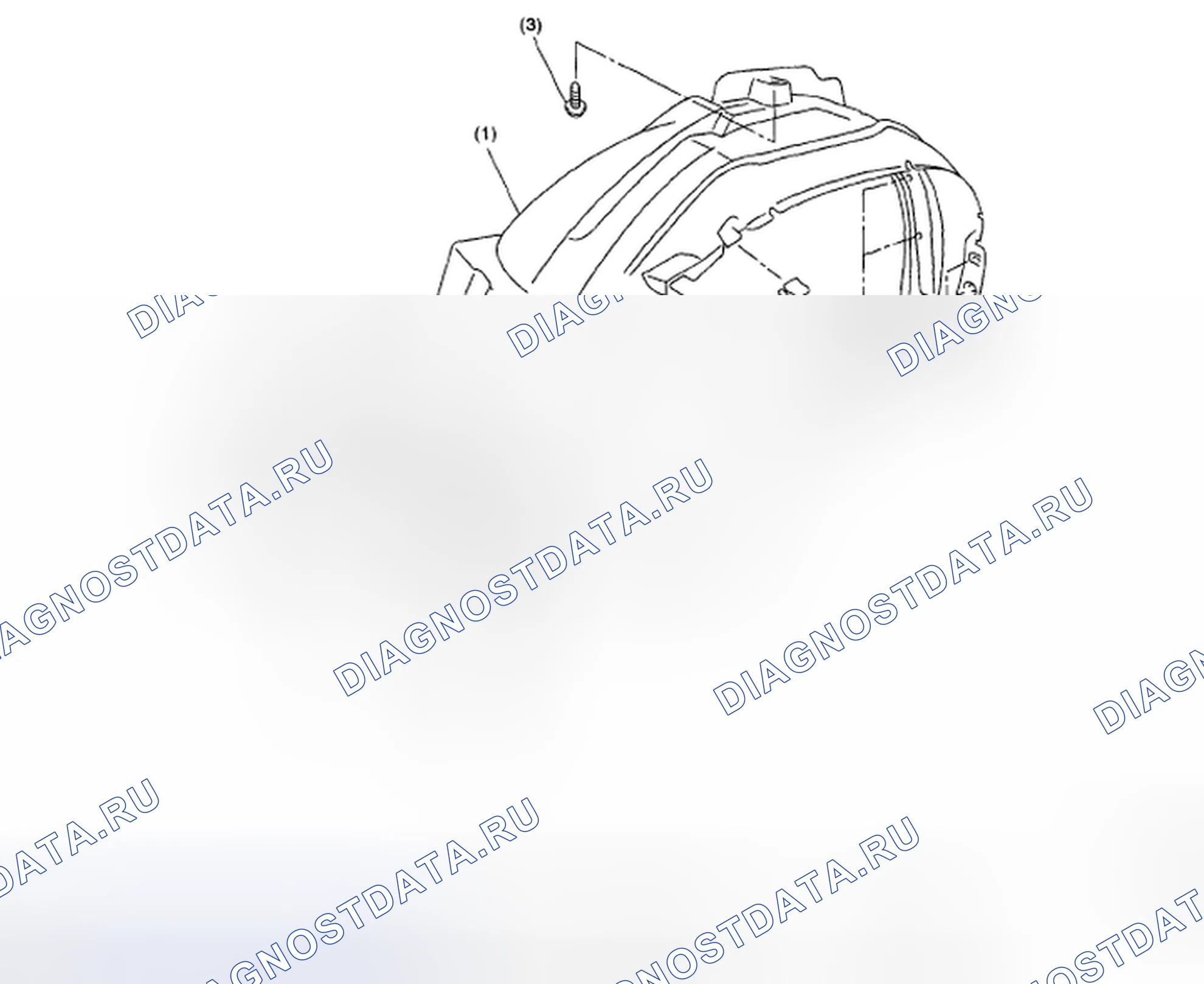 Рис. 20: ЗАЩИТА ОТ БУРОВОГО РАСТВОРА. Honda Vezel I