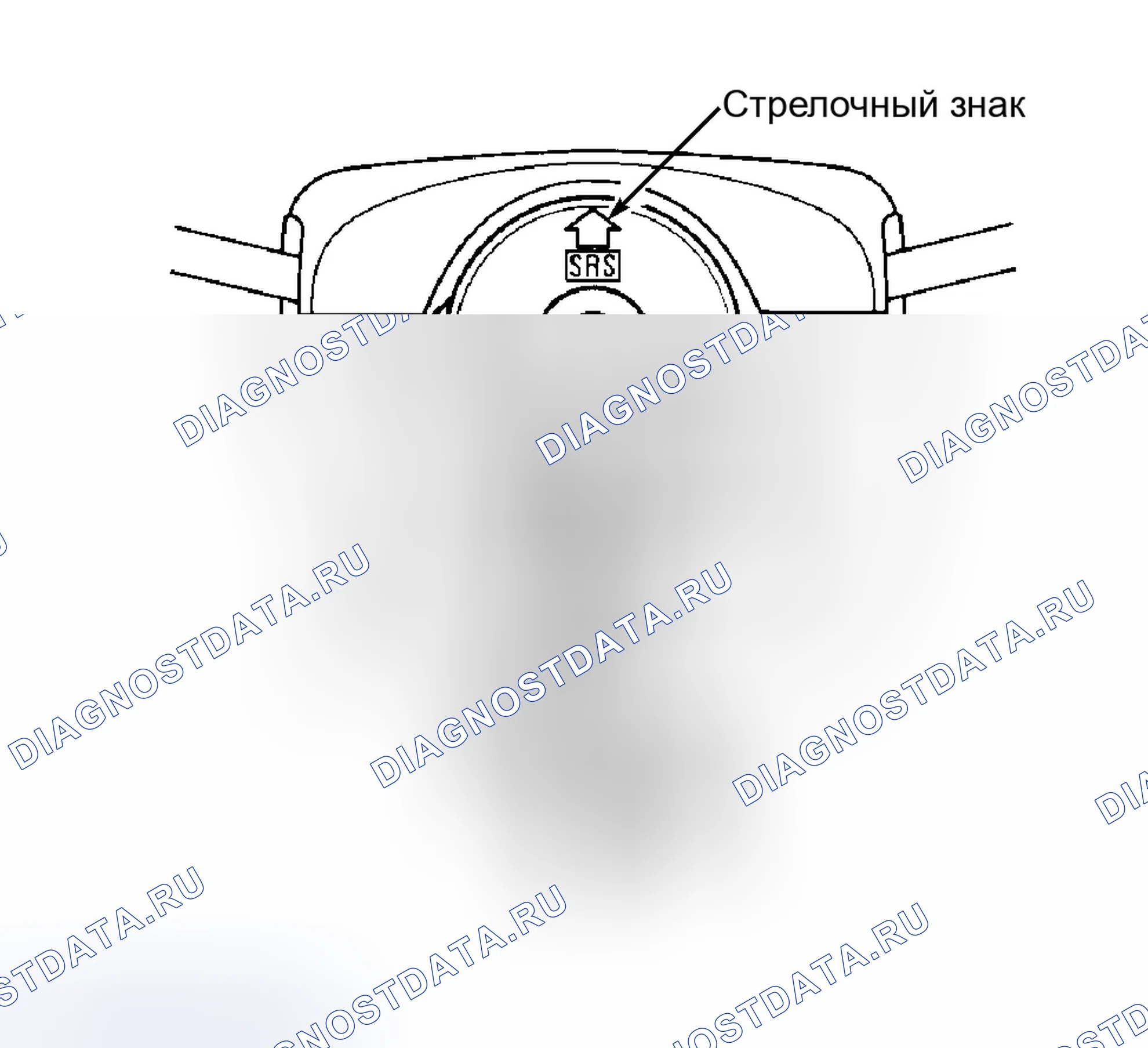 Рис. 22: ЦЕНТРОВКА КАБЕЛЬНОГО БАРАБАНА. Honda Prelude V