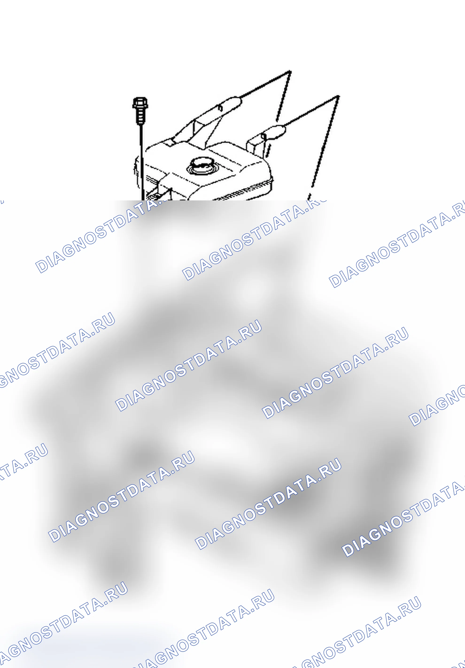 Рис. 1: Порядок демонтажа. Chevrolet Chevy Express G1500 