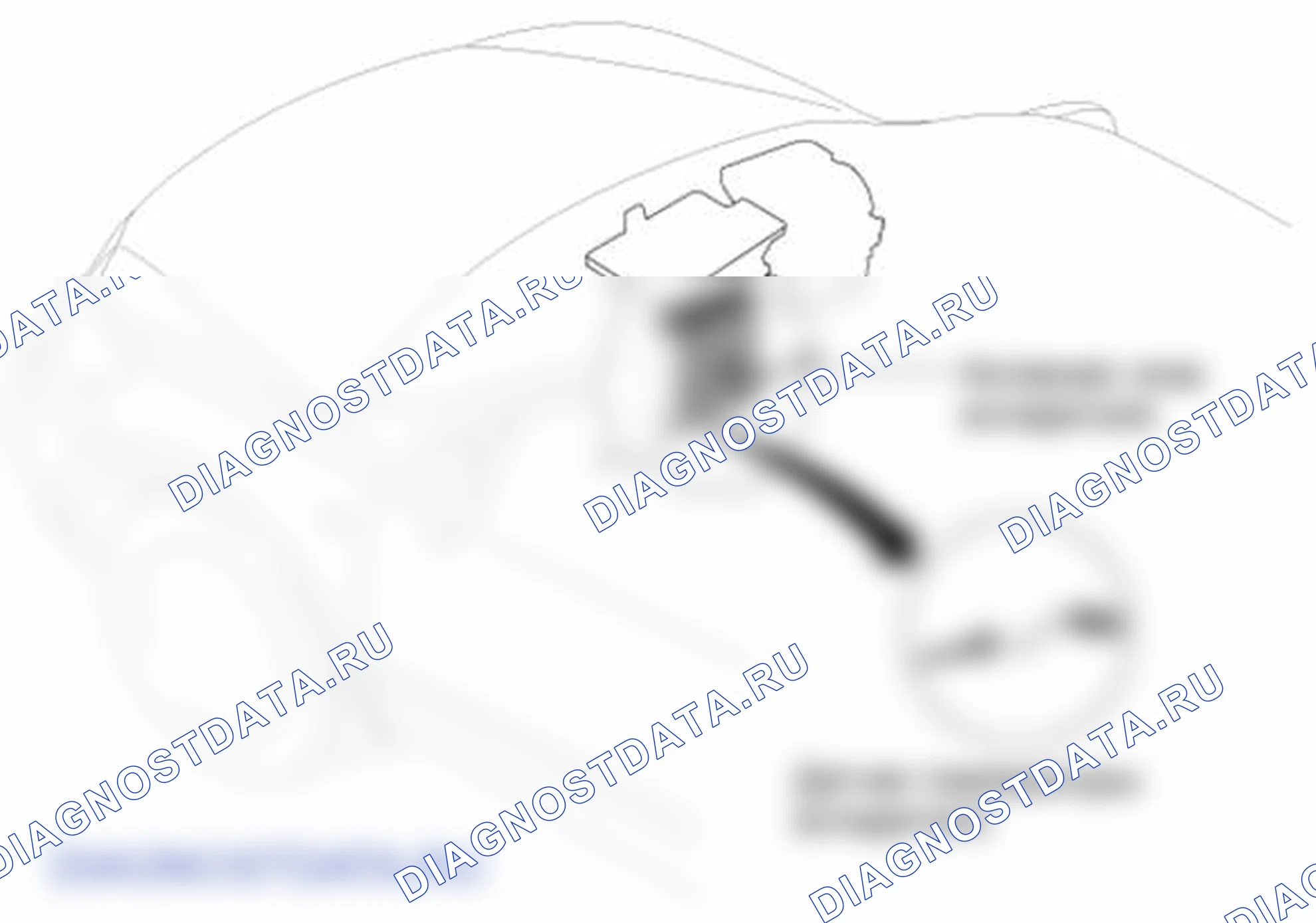 Рис. 18: Расположение компонентов. Hyundai Santa Fe II рестайлинг