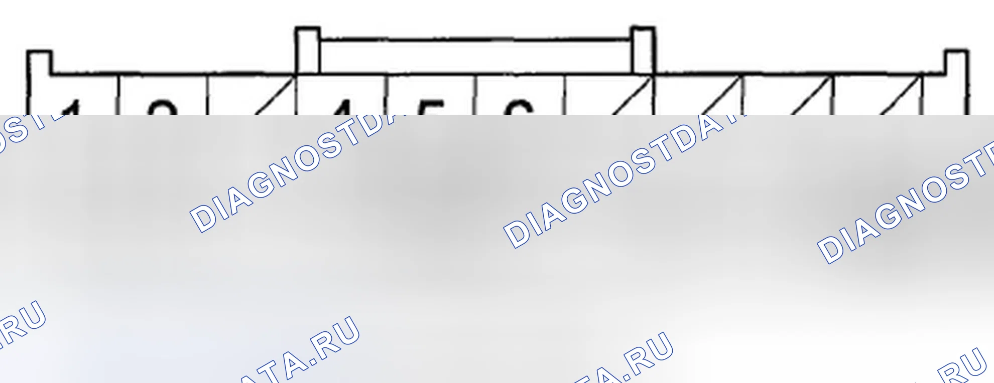 Рис. 399: РАЗЪЕМ D АУДИО-НАВИГАЦИОННОГО БЛОКА (20P). Acura TSX II