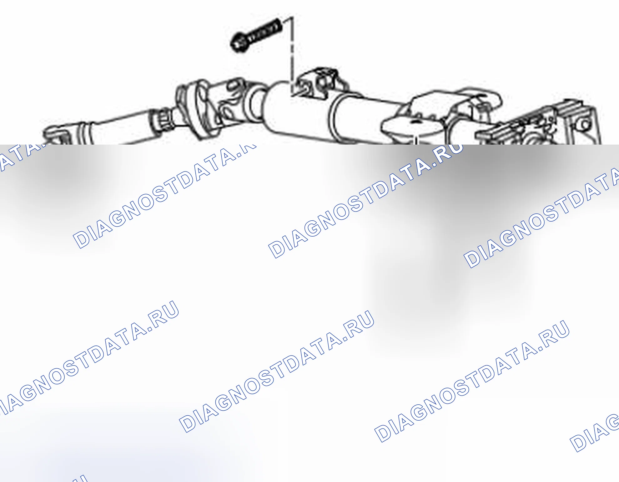Рис. 39: Рулевая колонка в сборе. Kia Picanto III