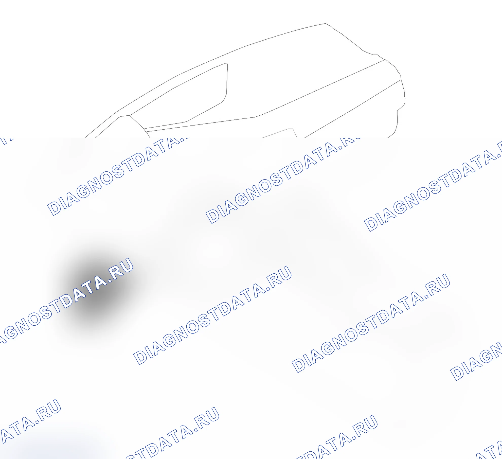 Схема расположения коробок для мусора приборной панелей — Haval Shenshou. Haval Shenshou I