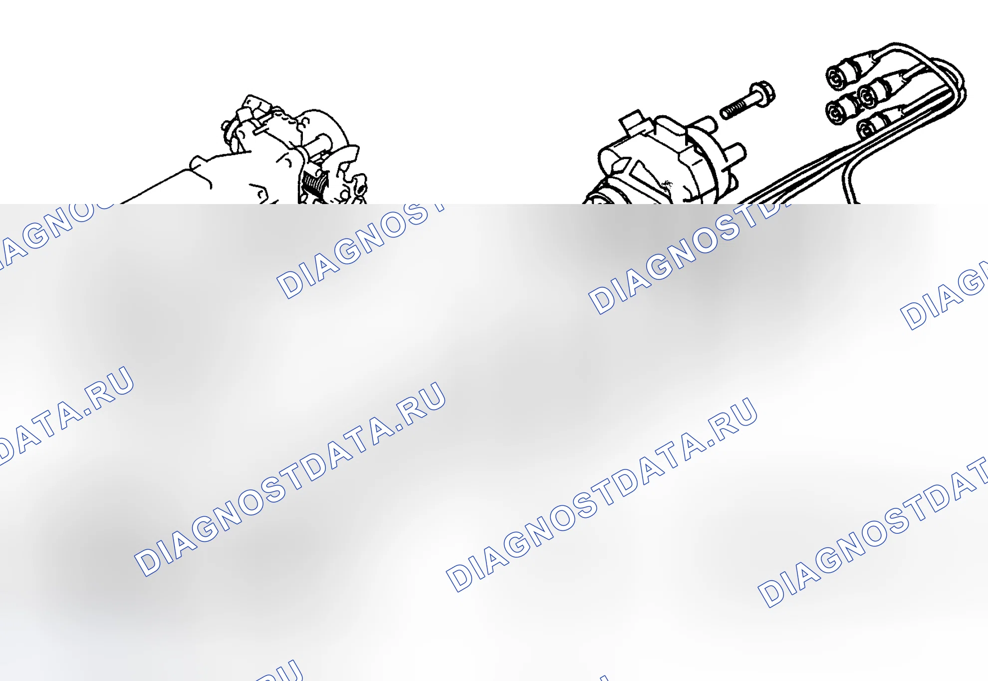Рис. 1: порядок работы цилиндров (Mirage 1.5L). Honda Everus VE-1 I
