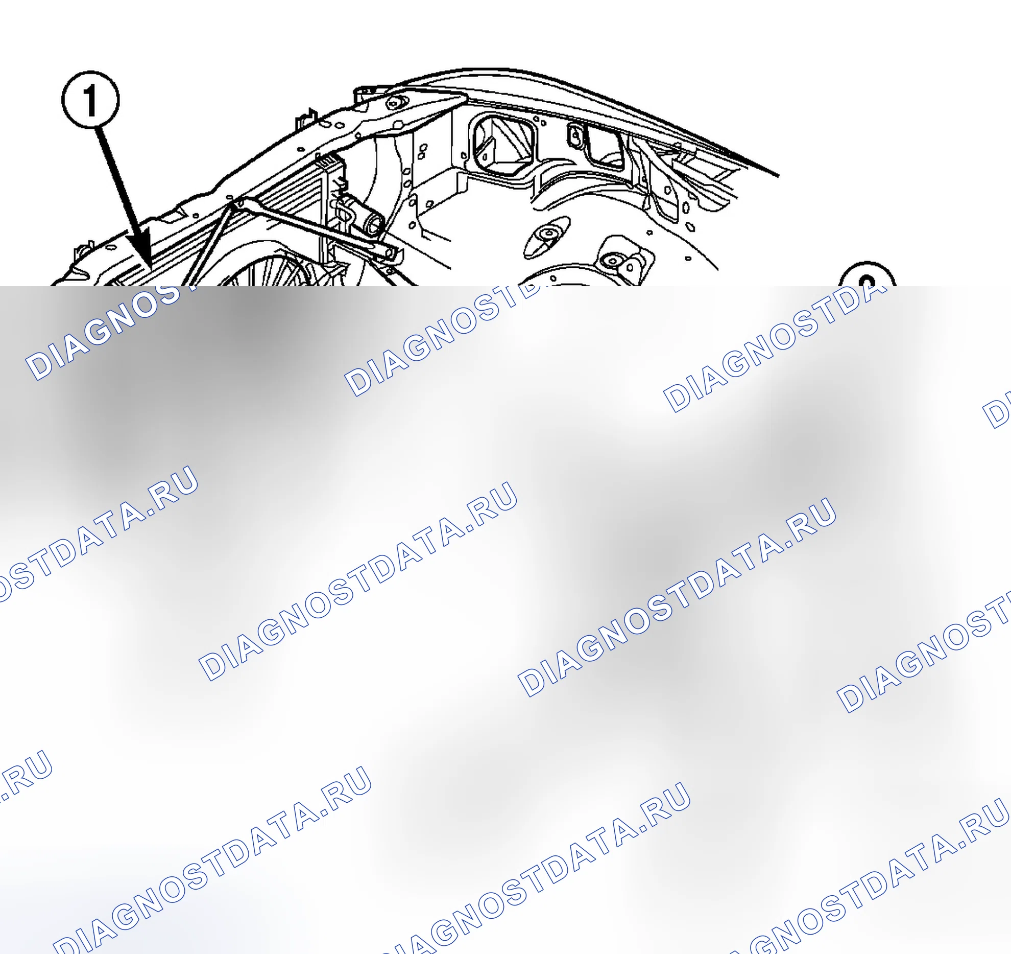 Рис. 27: ПРОВЕРКА УРОВНЯ ОХЛАЖДАЮЩЕЙ ЖИДКОСТИ. Dodge Dakota III