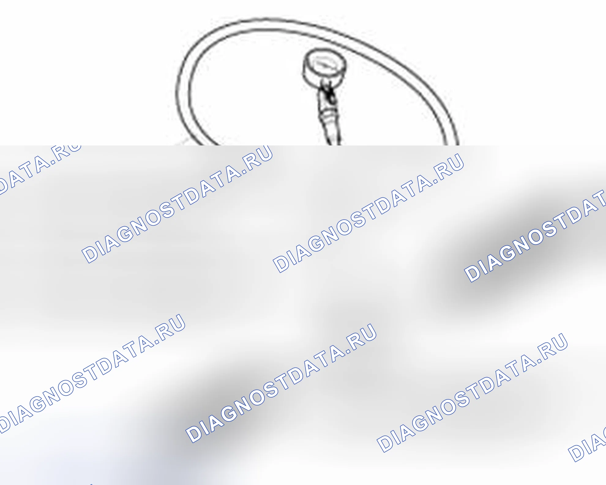 Рис. 73: Испытание давлением топлива. Geely SC7 I