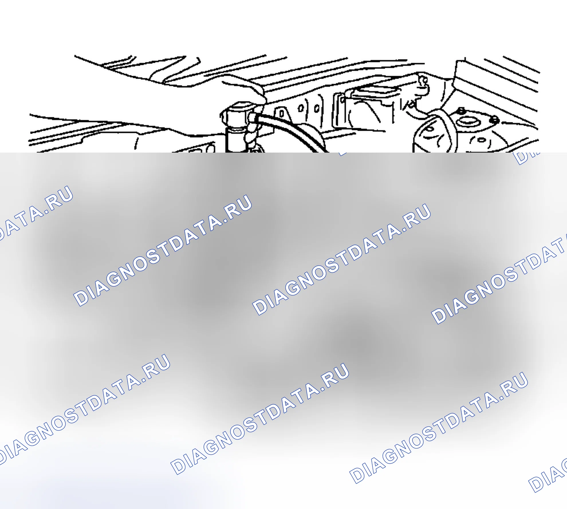 Рис. 91: ПРОВЕРКА ДАВЛЕНИЯ СЖАТИЯ. Nissan Sentra B15