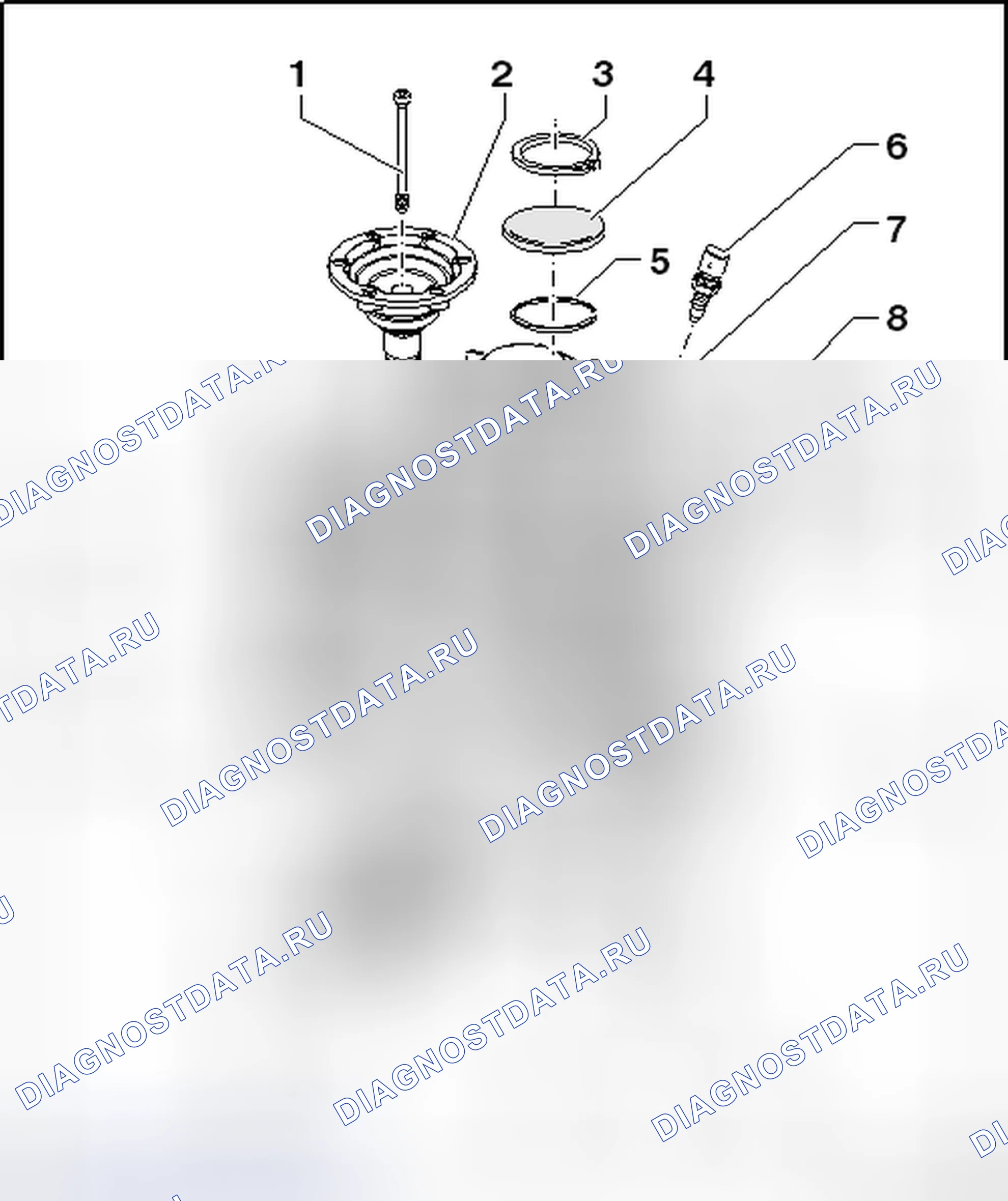 Рис. 232: КОРПУС КОРОБКИ ПЕРЕДАЧ И БЛОК ПЕРЕКЛЮЧЕНИЯ. Volkswagen Passat B6