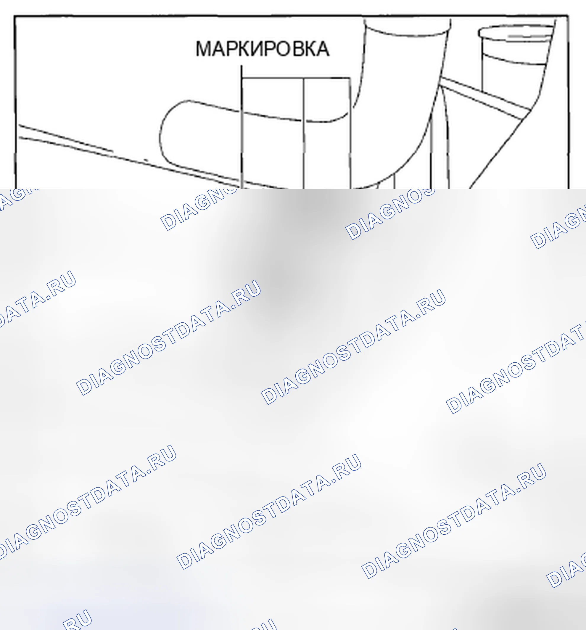 Рис. 32: Примечание по установке испарительного шланга. Mazda CX-5 I