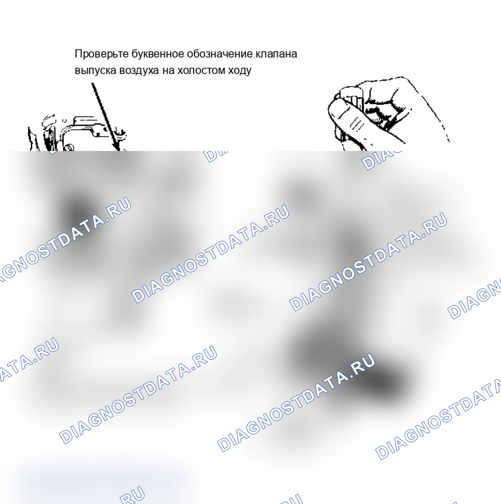 Рис. 55: Стендовая регулировка смеси на холостом ходу Окончательные регулировки необходимо выполнять при установленном карбюраторе и работающем двигателе.. Chevrolet El Camino V